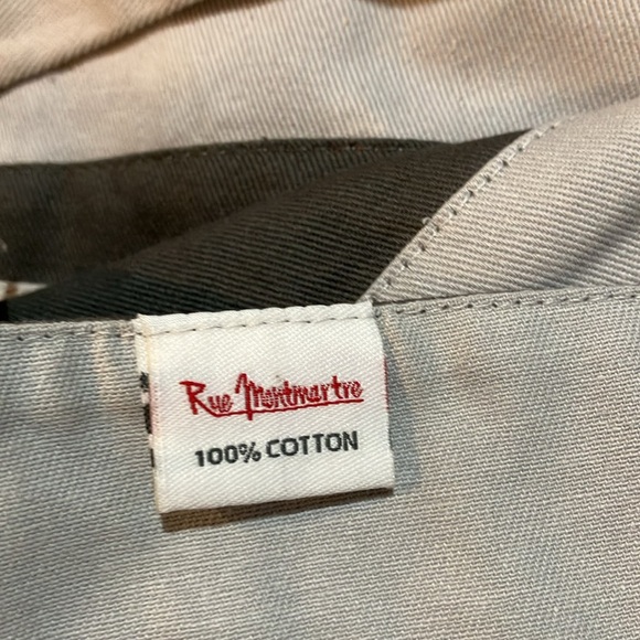 NWT Rue Montmartre gray apron OS - Picture 12 of 14